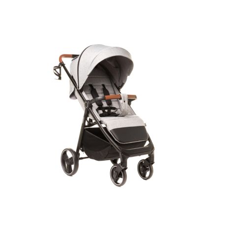 4Baby Stinger - wózek spacerowy | Melange Light Grey - 4